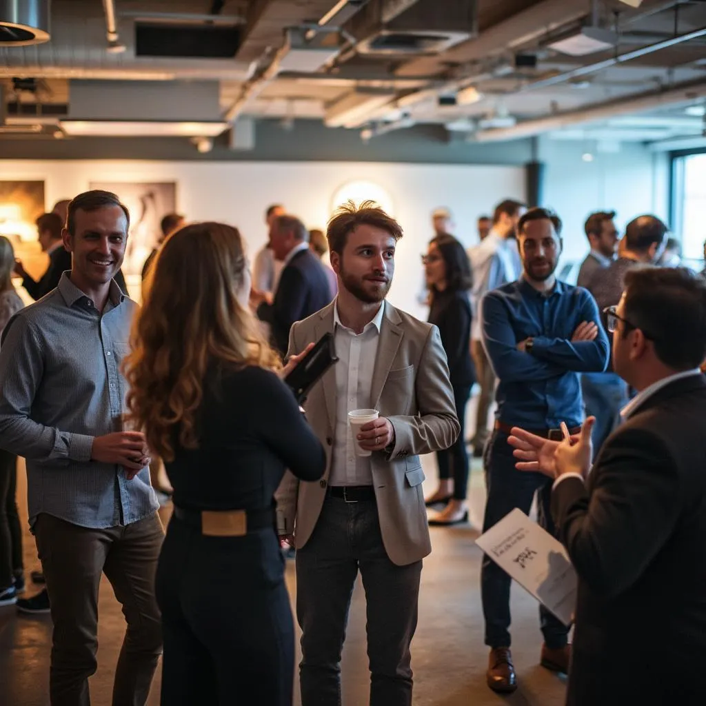 Evento de networking empresarial