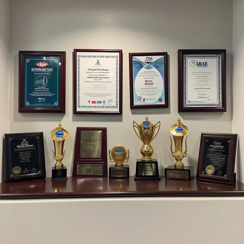Certificaciones y premios de la empresa
